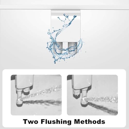 Bidet Toilet Seat Dual Nozzle، Airlandolists Smart Toilet Flusher