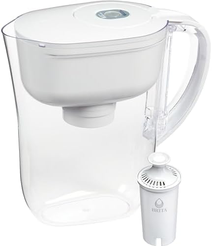 Brita Metro Water Filter Pitcher – 6-Cup Capacity, BPA-Free, SmartLight Indicator