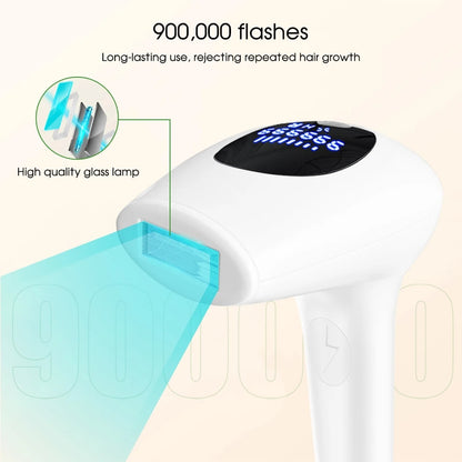 مستقل لیزر ہیئر ریموول ڈیوائس، آئی پی ایل ایپلیٹر، 900000 فلیشز 